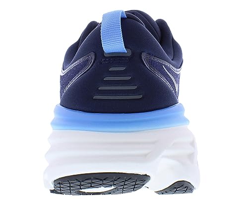 HOKA Bondi 8 Mens Shoes Size 12.5, Color: Outer Space/All Aboard