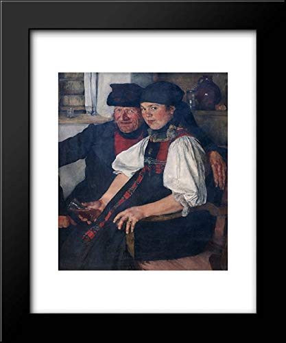 Dag Ungleiche Pahr 20x24 Framed Art Print by Wilhelm Leibl