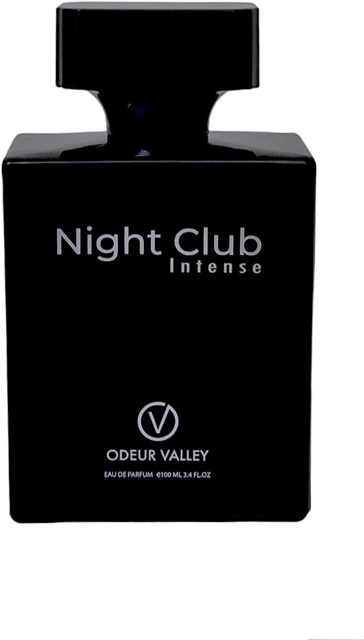 Generic ODEUR VALLEY Night Club Intense Eau de perfume for men, 100ml, Long lasting fragrance, Lemon fresh fruit and woody, High concentrated parfum fragrance made in France