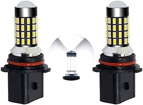 MCK Auto  P13W CREE 54SMD LED Canbus Bulbs Daytime Running Lights DRL White Very Bright and Without Errors Compatible with A4 B8 Q5 - GA4L1  Transform Your Ride