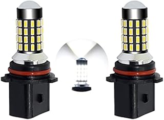 MCK Auto  P13W CREE 54SMD LED Canbus Bulbs Daytime Running Lights DRL White Very Bright and Without Errors Compatible with A4 B8 Q5 - GA4L1  Transform Your Ride
