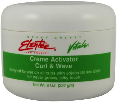 Elentee Curl Activator Cream 8 oz. (Pack of 6)