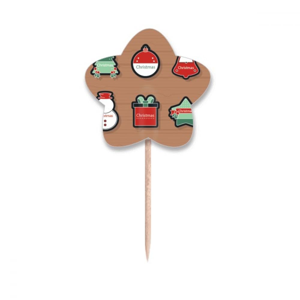 Drapeaux cure-dents Mas pour vos cupcakes de fêtes d'enfants