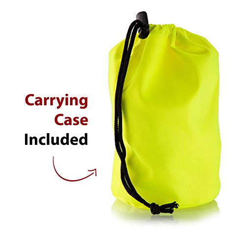 Reflective Belt for Running or Cycling Safety Gear with Back Pocket - Water Bottle Holder - Outdoor Reflector Wrist Arm Ankle Band Set