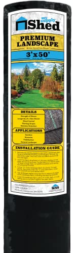 Premium Landscape Fabric by My Supply Shed (4oz, 3'x50')
