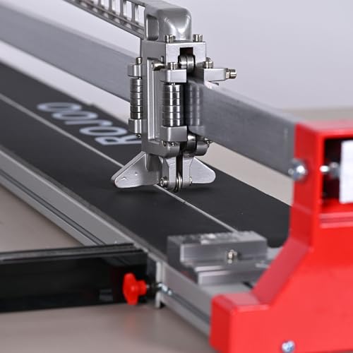 48 Zoll Manuelle Fliesenschneider Maschine Einzelne Schiebeschiene Adjustable Keramische Porzellanfliese Schneiden Heavy Duty 1200mm