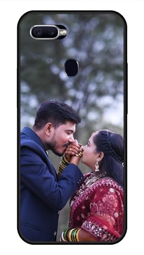 Image of NDCOM for Customised Oppo F9 / F9 Pro /Realme 2 Pro / U1 Back Cover | Back Cover Oppo F9 Pro | Realme 2 Pro Case DIY Personalised Photo Design | Customized Gift Custom Text Name Printed Glass Case