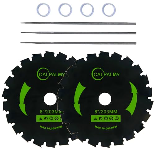 CALPALMY 8" Brush Cutter Saw Blade