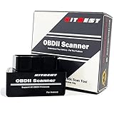 OBD2 Scanner Bluetooth for Android, Mini OBD2 Scanner Car Diagnostic Tool OBDII Auto Check Engine Light Code Reader