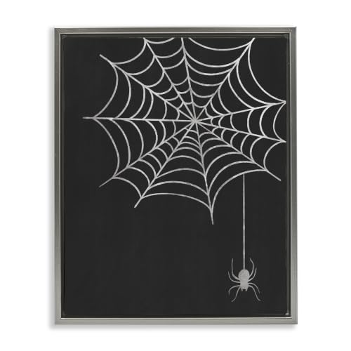 Halloween Spider Web Gothic, 16 x 20 Inch Canvas in Floater Frame