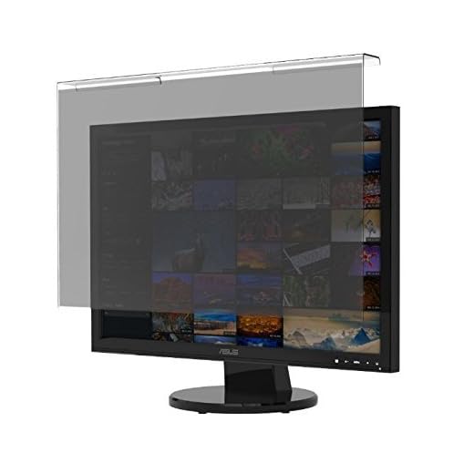 BesLif 24W 23.8W 23.6W 23W Compatible Hanging Privacy Filter Screen Protector Film Widescreen (22.04 x 14.17 inch = 560 x 360 mm) - Monitor Desktop Frame Hanging Type