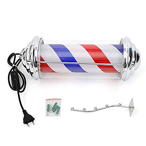 Lanterne solaire de coiffeur étanche à LED bicolore avec fixation murale rétro pour extérieur - 8