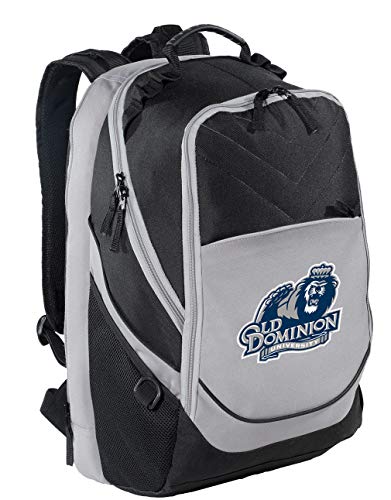 Image of Broad Bay Old Dominion Backpack | Official ODU Logo, Padded Laptop Computer Section, Premium 600 Denier Nylon Fabric,