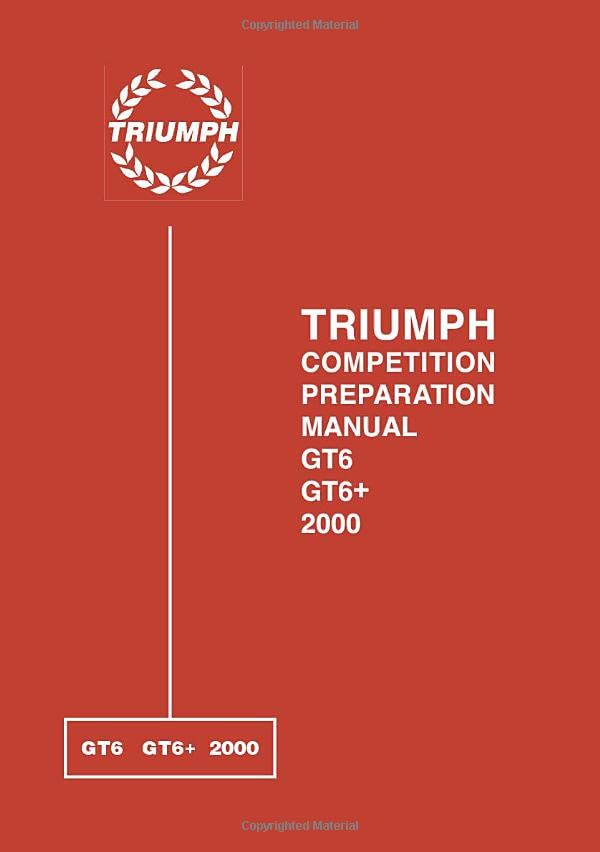 Triumph Comp/Prep Man Gt6 & 2000