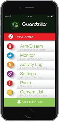 Guardzilla GZ502B All-In-One Video Security System (Black)