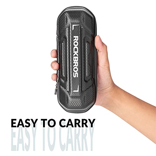 ROCKBROS Bicycle Accessories Organizer Bag Travel Portable Bicycle Bag Multifunctional Bag for Repair Tools, Mini Pump Black - Image 5