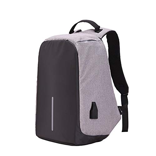 Preisvergleich Produktbild DMDM Anti-Diebstahl-Laptop-Rucksack, Business Water Resistant Rucksack Reisetasche mit USB-Ladeanschluss & Kopfhörer-Interface für Männer & Frauen College-Student, passt 15,6 Zoll Laptop & Notebook