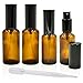 Produktbild cococity Sprühflasche 30ml/ 50ml kleine Glasflaschen aus Braunglas Pumpsprüher feinen Nebel BPA frei Inklusive 1 Transfer Pipettes 3ml