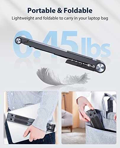 DesertWest-Portable-Laptop-Stand-Lightweight-Adjustable-Laptop-Stand-for-Desk-Ergonomic-Computer-Stand-Foldable-Anti-Slip-MacBook-Pro-Stand-Compatible-with-10-156-Laptops