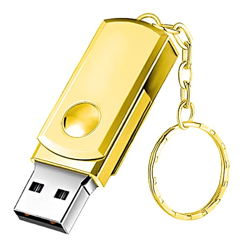 Pen Drive, Hrich Pen Drive Mini 128GB com Chaveiro