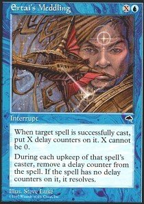 Magic: The Gathering - Ertai's Meddling (Ingerenza Di Ertai) - Set Tempest (TMP) - Rara - 3