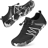 Barefoot Water Shoes Women Men Adult Hiking Swim Beach River Pool Hike Guarding Shoes Aqua Socks Protective Comfort Wide Toe Box Width Rock Climbing Vacation Outdoor 2025 New