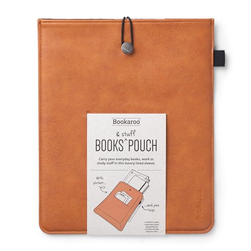 Bookaroo Books & Stuff Pouch Brown