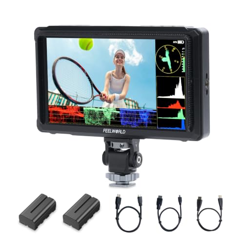 FEELWORLD FW568 Pro Écran caméra 6', 1200 nits, HDMI 4K, 3D LUT