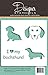 I Love My Dachshund Cookie and Craft Stencil by Designer Stencils