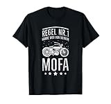 Witziges Geschenk für Mofafahrer die ihren Roller, Moped oder Mofa lieben und eine Mofa Tour planen.