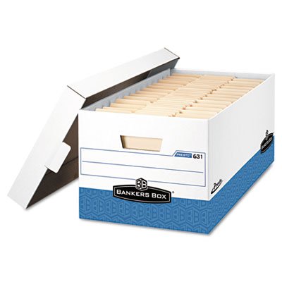 Bankers Box Products - Bankers Box - Presto Maximum Strength Storage Box, Ltr 24