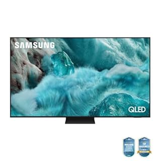 Samsung Smart TV 55'' QE55Q7F5AUXZT QLED 4K, Q4 AI Processor, 4K Upscaling, OTS Lite, Slim Look Design, 2025