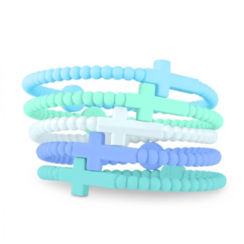 Image of Ryan & Rose Jesus Bracelets - Cross Silicone Bracelet