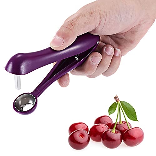 Cerise et Olive Pitter, Acier Inoxydable, Dénoyauteur à Cerise, Cerise Et Olive Pitter, Cranberries, Dénoyauteur à Cerise Ou Stoner, Pitter Extracteur,...