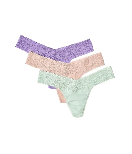 Image of hanky panky - Supima Cotton Low Rise Thongs for Women | Lacy Lingerie, Cotton Panties | 3 or 5 pack