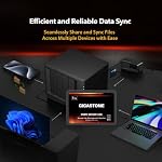 【Certifié NAS】 GIGASTONE Home Server SSD 1To (paquet de 2) jusqu'à 550 Mo/s TLC Flash avec mise en cache SLC 24/7 fiable pour jeux/PC/NAS SSD garantie de 3 ans disques SSD internes SATA 2,5 po