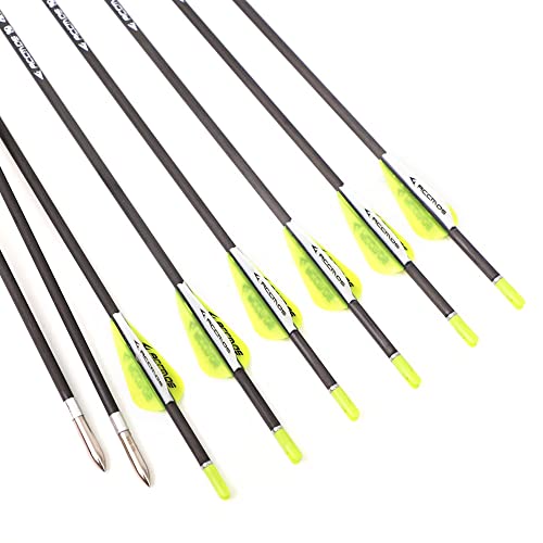 ACCMOS 12 pz Concurso Flechas de Práctica ID 3,2 mm