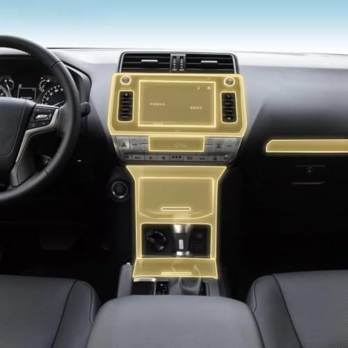 Film protection TPU anti-rayures console Toyota Prado protection UV
