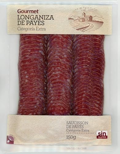 Marca Blanca - Gourmet Salchichon Payes Lonchas, 150g
