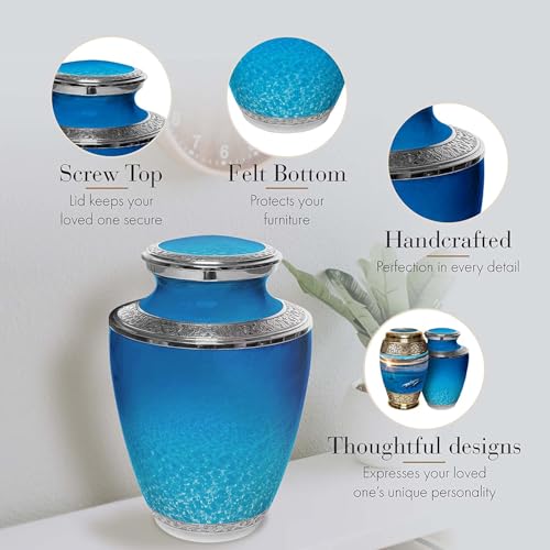 Image of Ocean Cremation Urns for Human Ashes Adult Male & Urns for Ashes