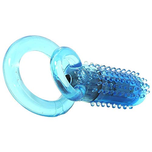 Anillo vibrador Screaming multicolor con estimulación integrada de un uso para parejas 3