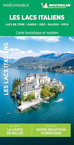 Carte Lacs italiens - Milan