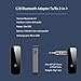Bluetooth Transmitter Receiver Wireless Adapter: 3.5mm Aux Jack Stereo Audio Input Output - for TV Car Headphone Speakers iPhone PC