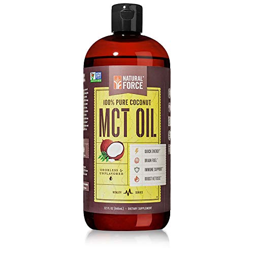 Best Value Premium MCT Oil 32 Ounce, 100% Pure Made from Non-GMO Verified