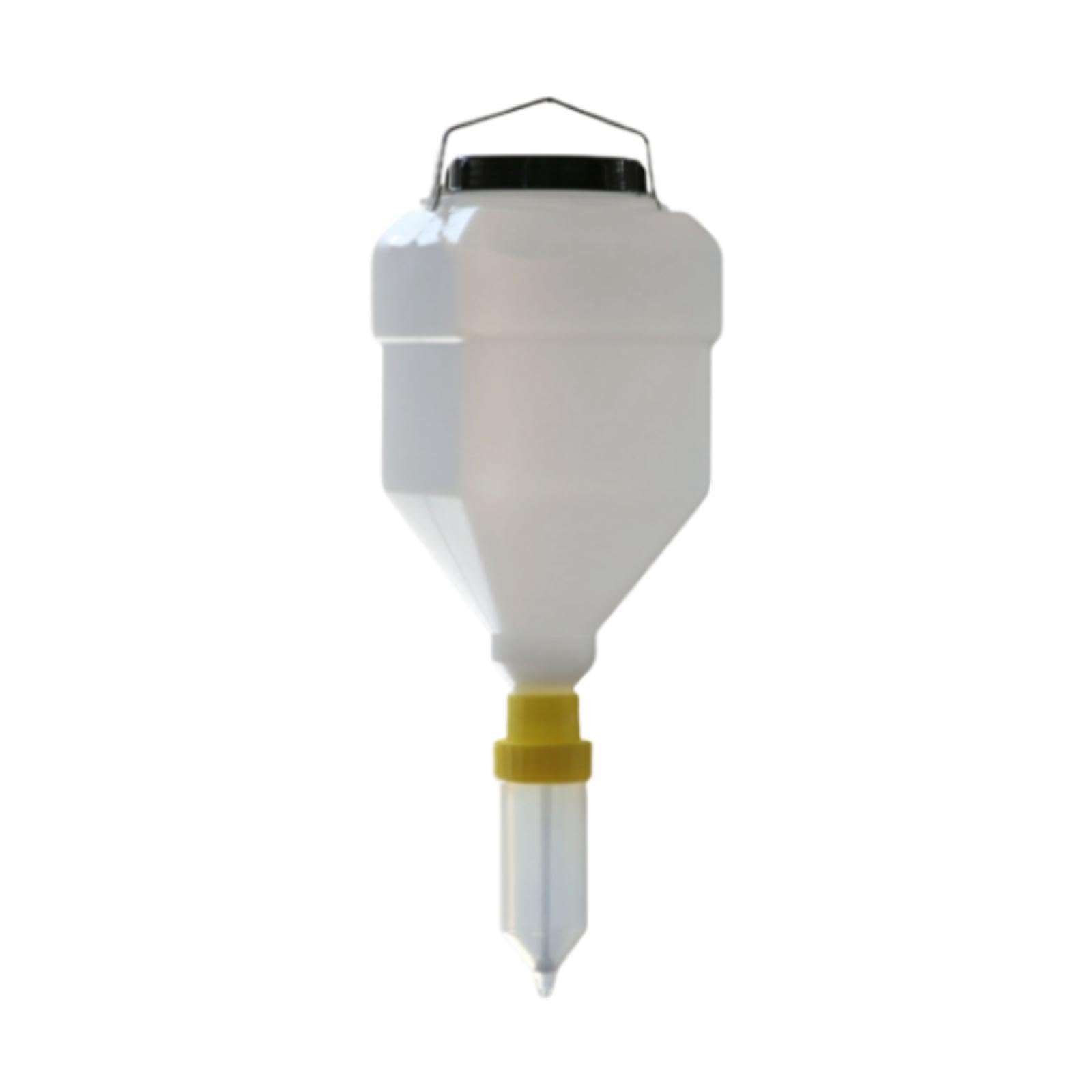 Distributeur de Sauce 5L grand volume jaune avec système de pompe hermétique