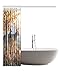 InterestPrint Deer Waterproof Polyester Fabric 60 (w) x 72 (h) Shower Curtain and Hooks