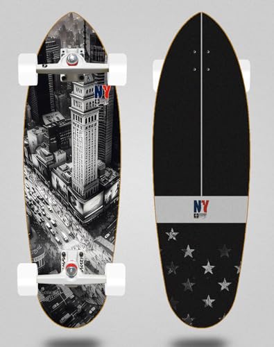 Cromic Surfskate Complete With Surf Skate Trucks Sgi - Ny Mike 32,5 Deep Cromic Surfskate Complete With Surf Skate Trucks Sgi - Ny Mike 32,5 Deep
