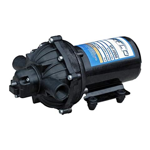 Everflo EF3000 Diaphragm/Demand Water Transfer Pump 3.0 GPM 12V Volt 60 psi Cover