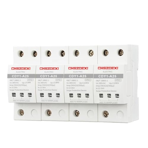 Parasurtenseur triphasé industriel 1P 2P 3P 4P de protection contre surtensions - 6