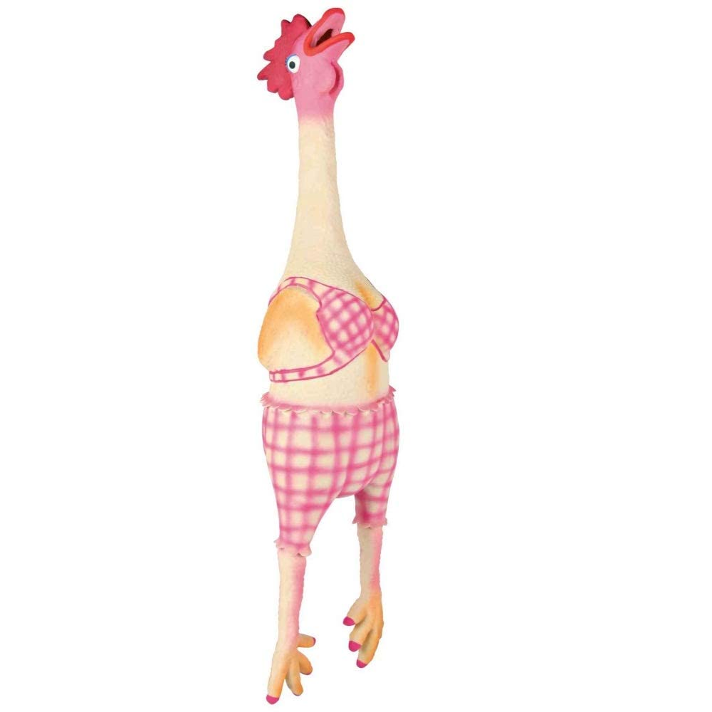 TRIXIE Hen Toy For Dogs-48 Cm|Made With Durable And Non-Toxic Latex Material,Encourages Positive Chew Behaviour And Maintains Dental Hygiene|Recommended For Dogs Of All Breeds And Sizes (B09NML2RQB) Amazon Price History, Amazon Price Tracker
